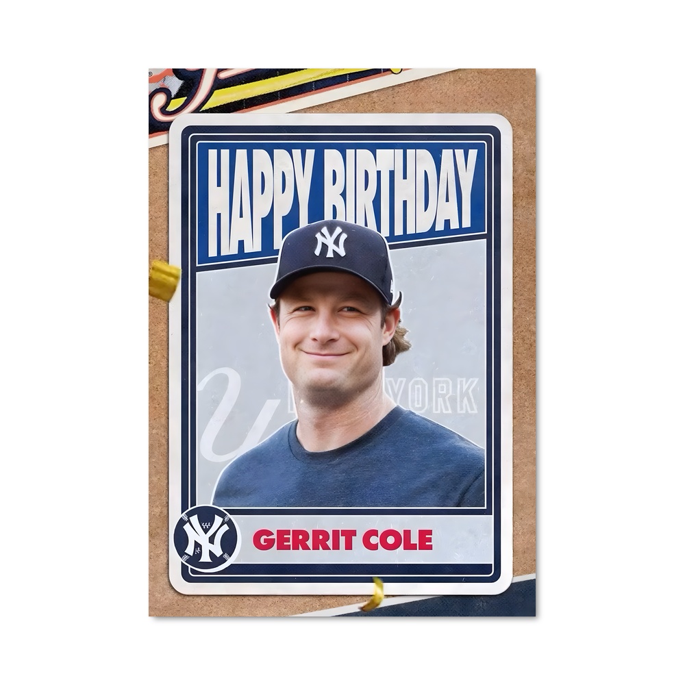 Poster Gerrit cole roi